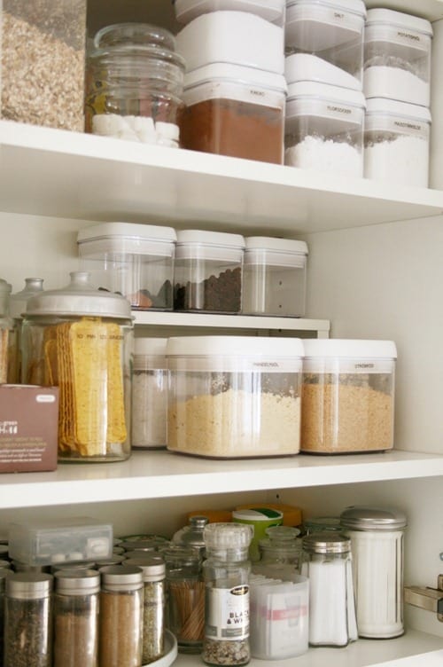 Kitchen Organization Ideas - Cabinet Organization by Jak & Jil