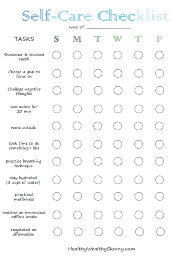 Printable Adl Checklist Printable Coloring Pages